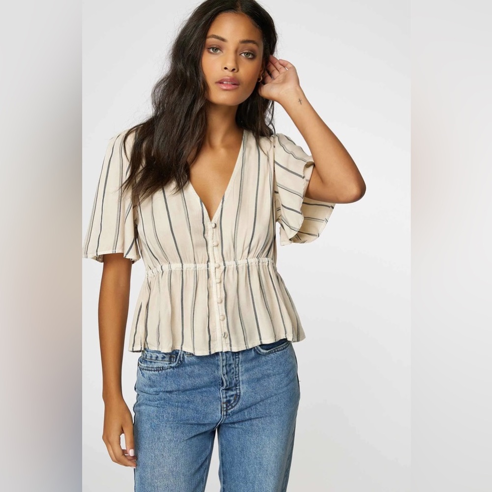 O’Neill Ladies Wes Stripe Top size S